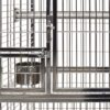 Large Stainless Steel Play Top Bird Cage - Image 7