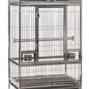 Large Stainless Steel Play Top Bird Cage - Image 8