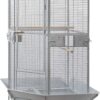 Flyline Corner Bird Cage for Cockatiel Parakeet Black and White - Image 5