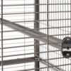 Large Stainless Steel Play Top Bird Cage - Image 4