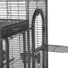 Double Roof Bird Cage with Playtop - Image 5