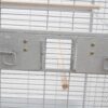Flyline Corner Bird Cage for Cockatiel Parakeet Black and White - Image 10